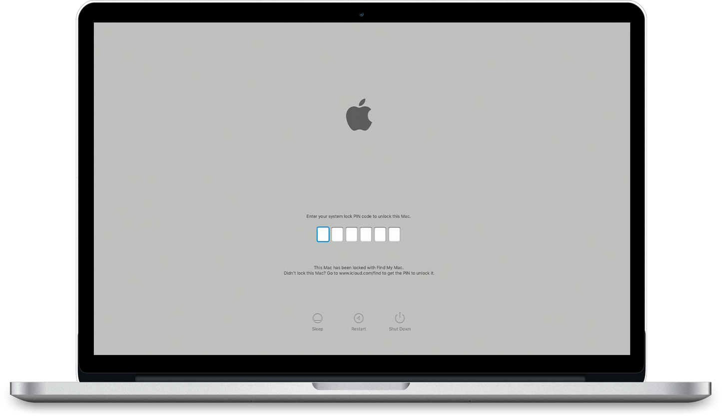 MacBooks iCloud unlocking