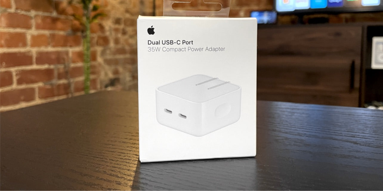 35 watt iPhone/iPad/Macbook USB-C power Adapter