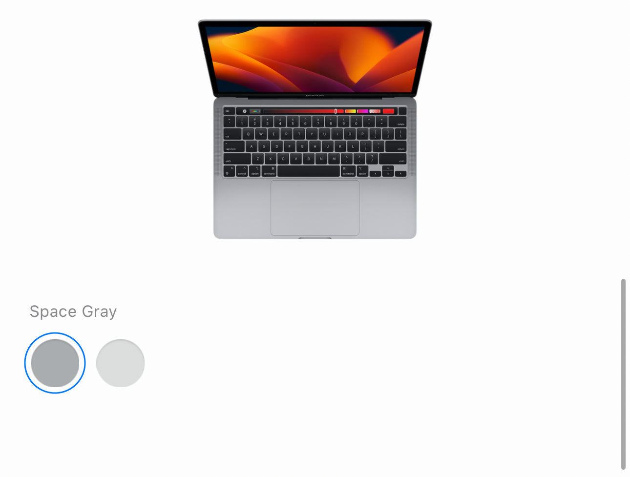 2020 MacBook Pro - 13” TouchBar