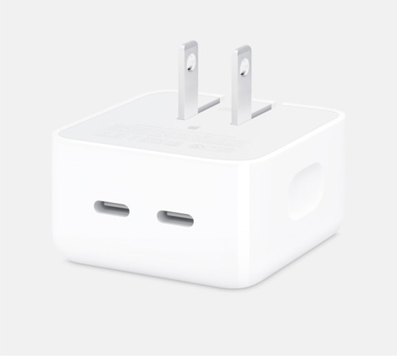 35 watt iPhone/iPad/Macbook USB-C power Adapter